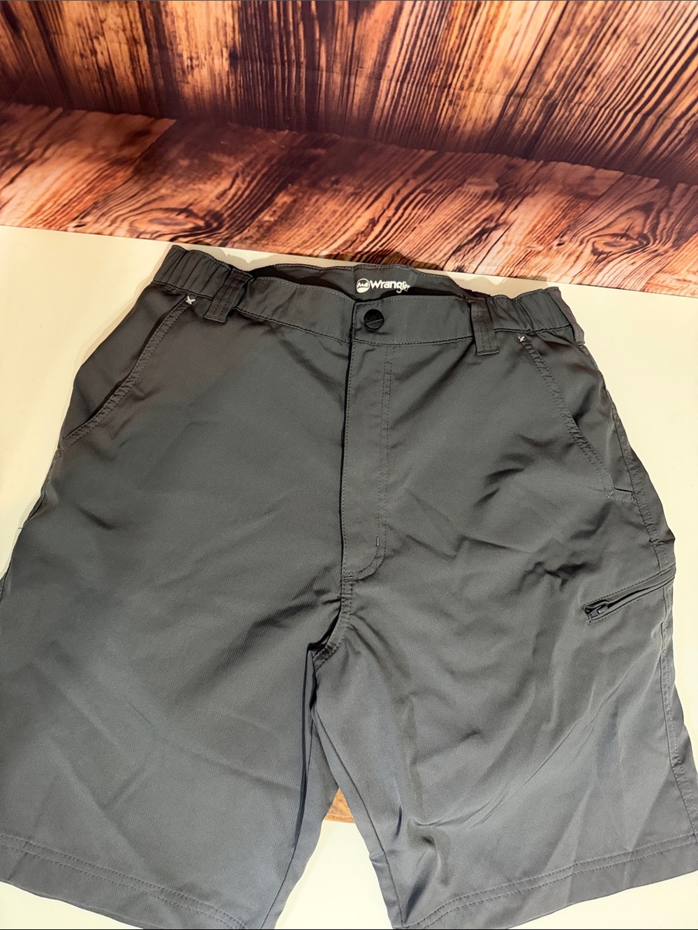 Wrangler Men's Charcoal Cargo Shorts